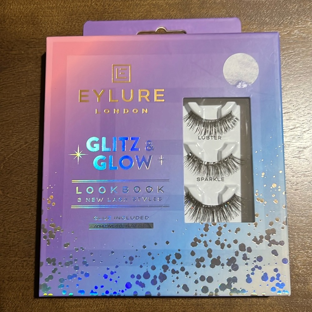 Eylure London Glitz & Glow Lookbook 3 New Lash Styles Faux Eyelashes